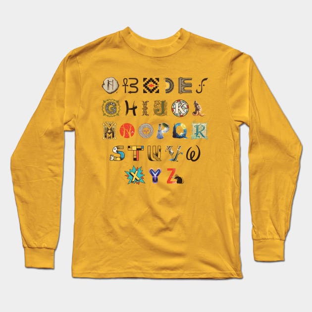 A-z Art History Long Sleeve T-Shirt by Made With Awesome